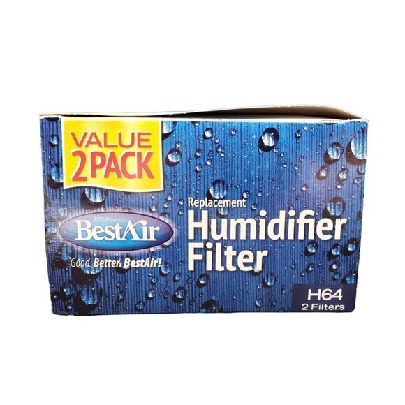 Best Air H64 Replacement Humidifier Expandable Wick Filter 2 PACK Holmes B - Picture 3 of 3